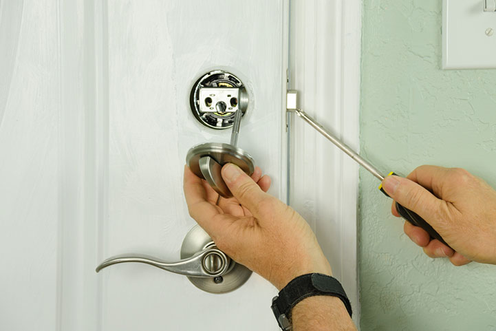 Door hardware installation in St. Charles, MO